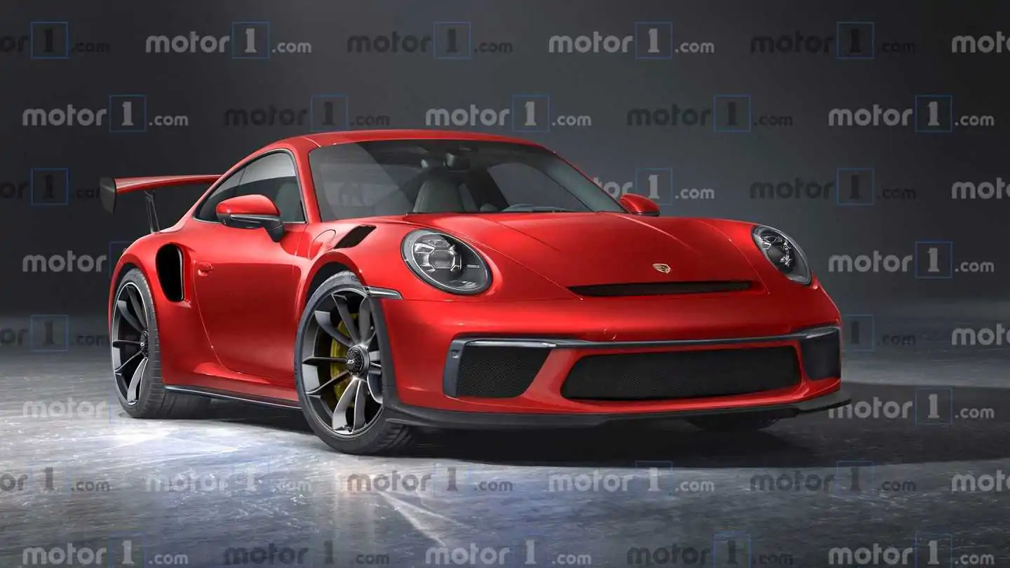 Porsche 911 GT2 RS renders a new Porsche 911 GT2 RS