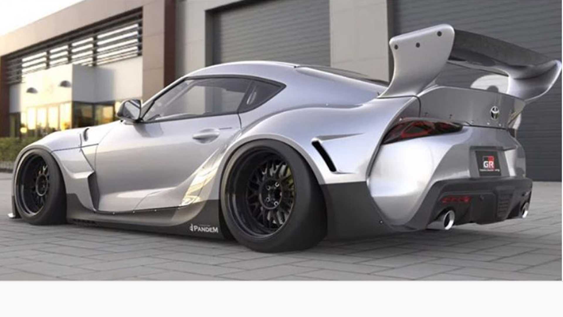 New Toyota Supra Getting Outrageous Widebody Kit