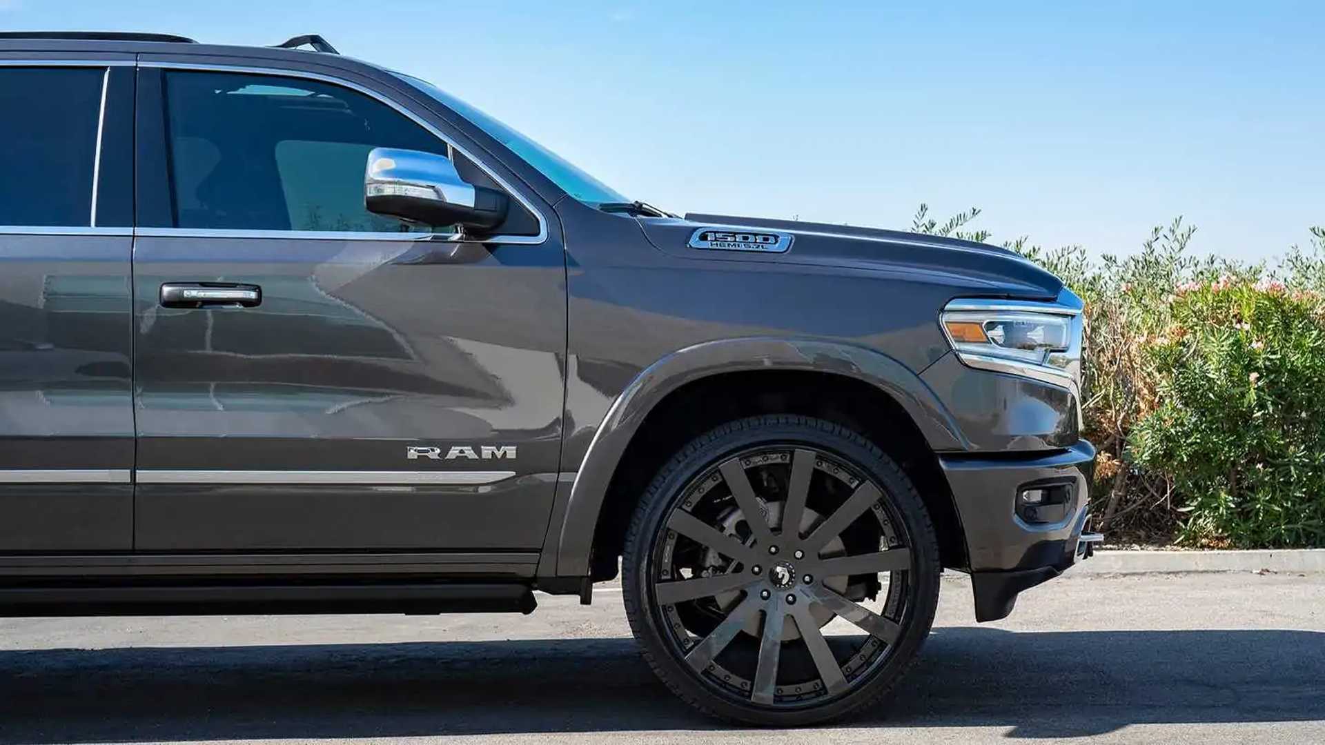 Shaq's new Ram 1500 has massive 26-inch Forgiato wheels