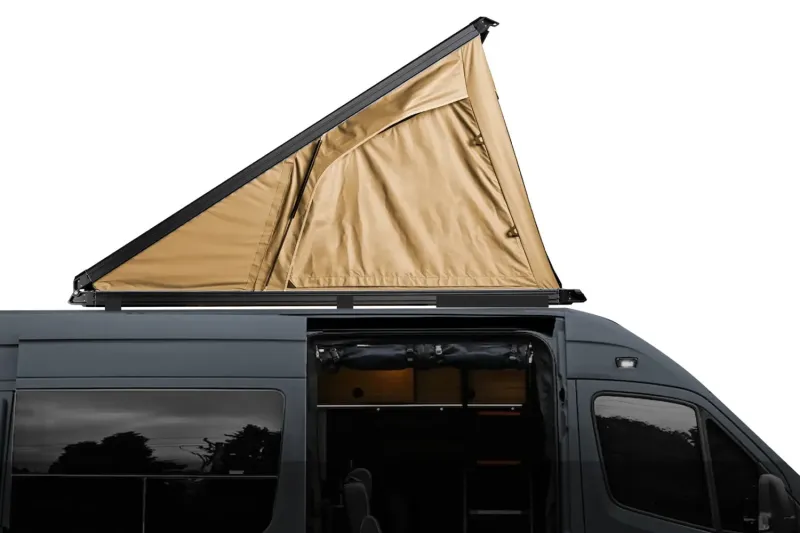 This pop-up roof tent transforms any car into a campervan