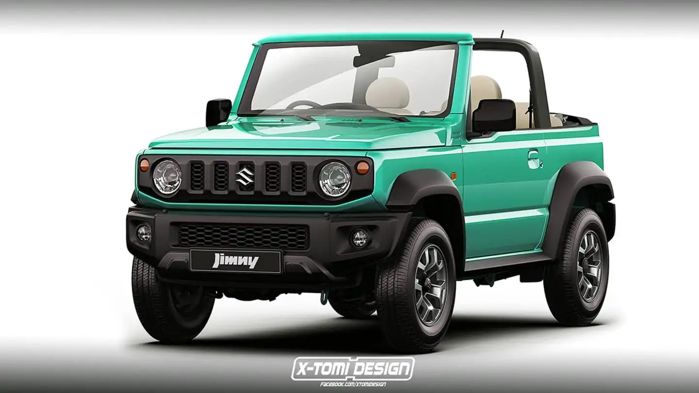 Suzuki Jimny Cabrio Renewal Is Very Close To The Real Deal