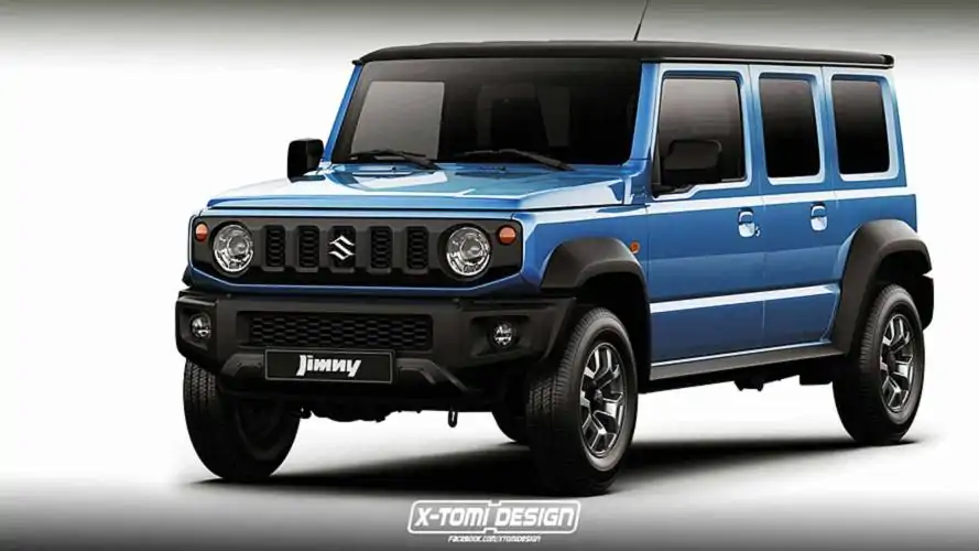 Check out the New Suzuki Jimny as a Pickup, Four-Door