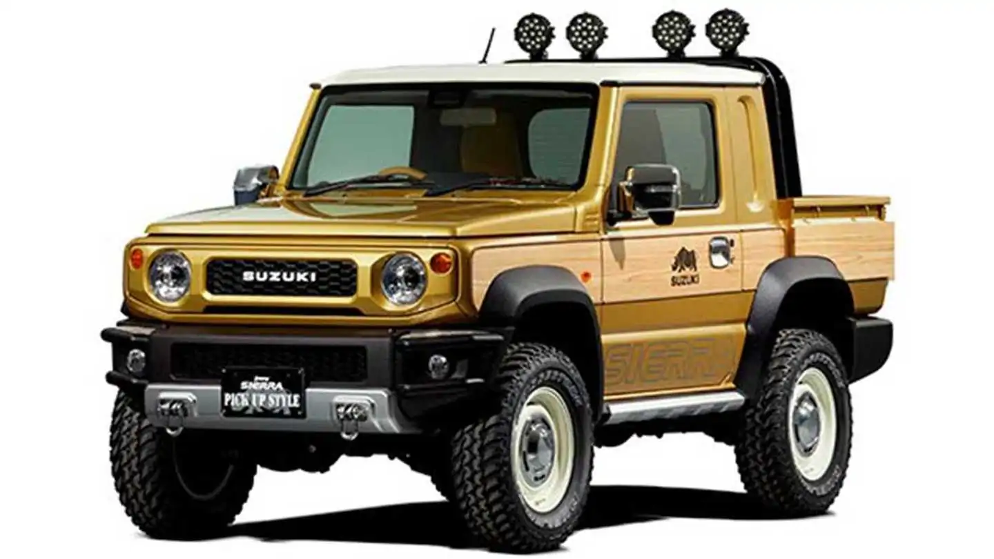 Suzuki Brings Woodie Jimny Pickup, Off-Road Concept To Tokyo