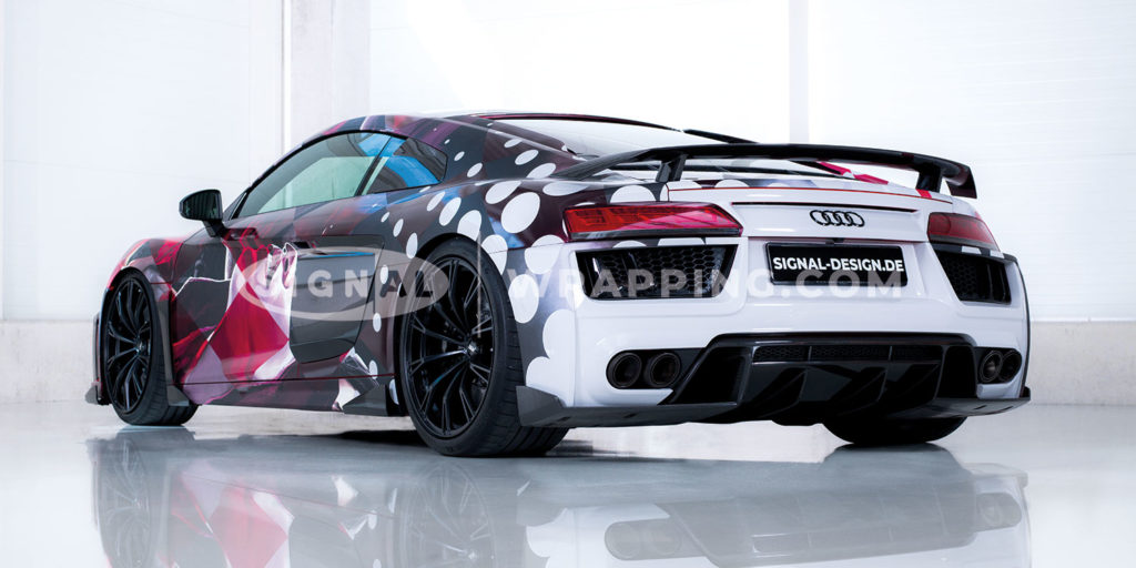 Cartoonist Turns Audi R8 Into A Wicked Art Car