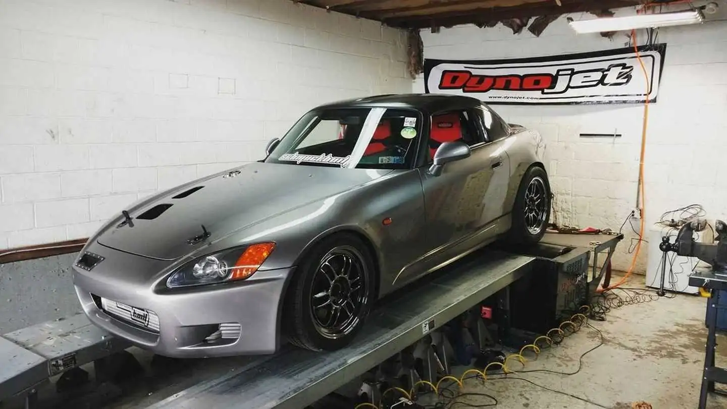 Honda S2000 with Hood-Exit Exhaust Requires a New Home