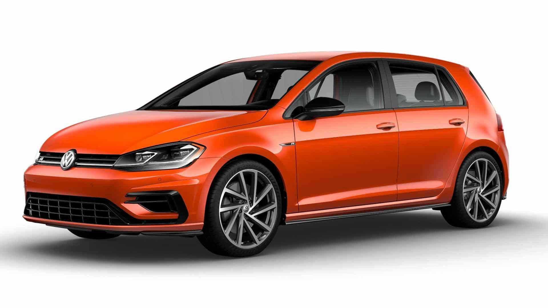 Volkswagen Golf R lets you taste the rainbow with 40 new colors