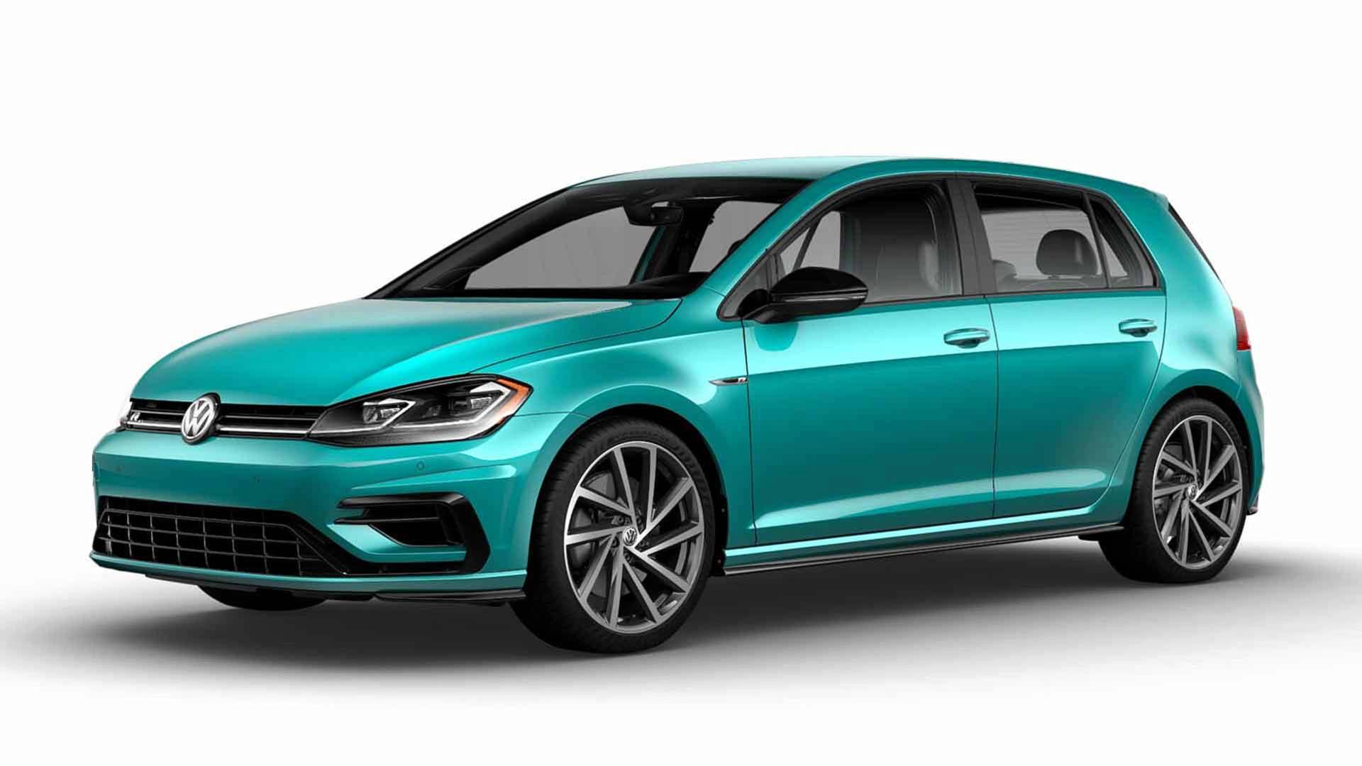 Volkswagen Golf R lets you taste the rainbow with 40 new colors