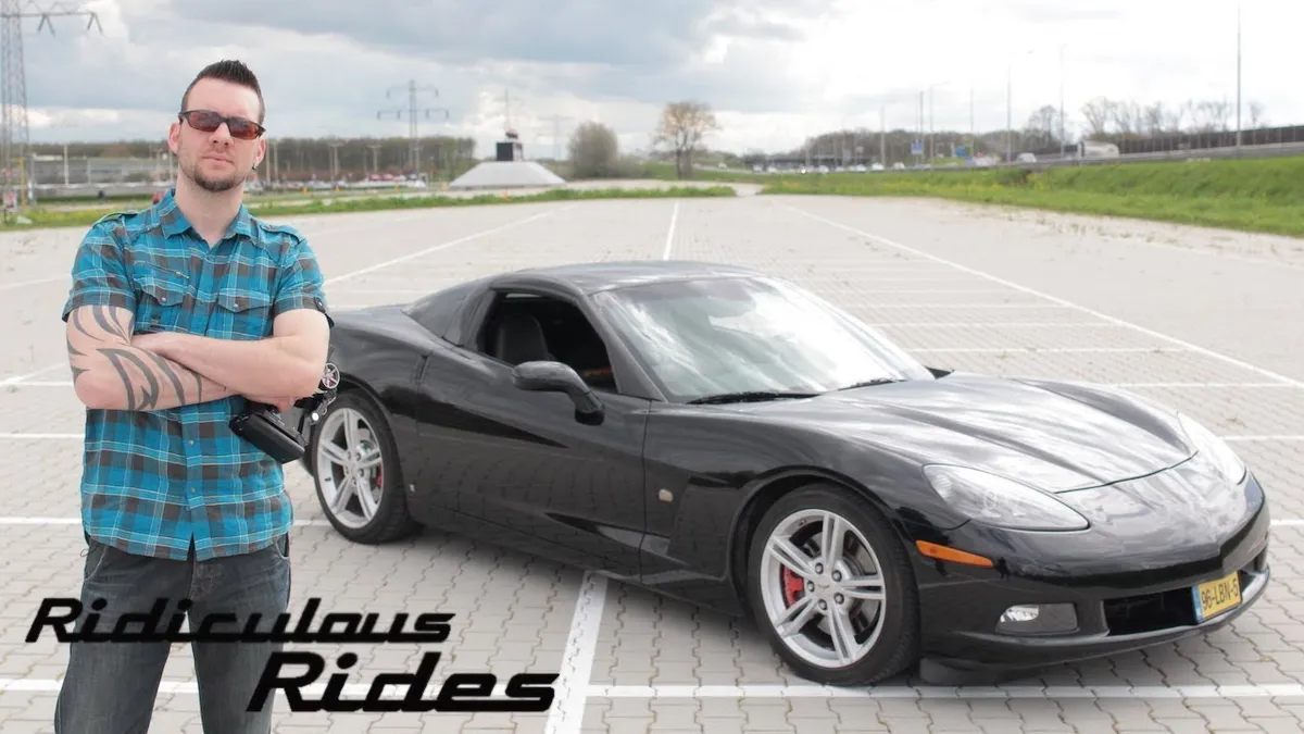 You can check out this Radio-Controlled Chevy Corvette Guy, Built for $4,000