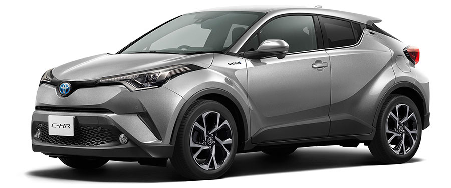 Toyota C-HR specifications for Japanese market