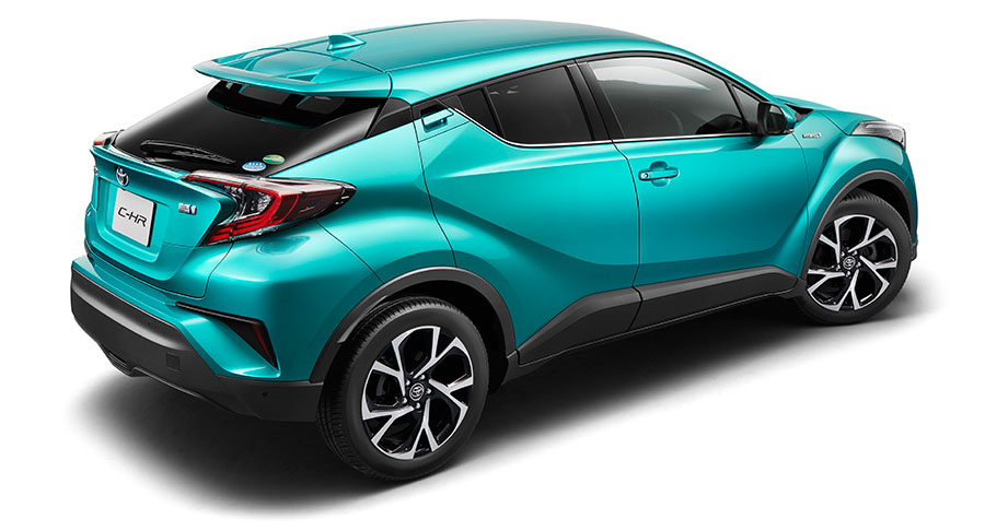 Toyota C-HR specifications for Japanese market