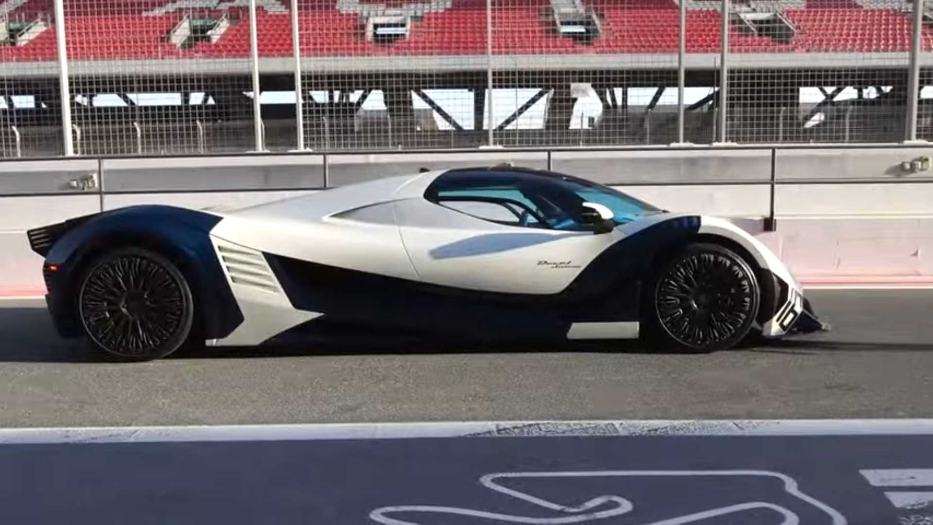 The First Production Devel Sixteen is Revealed, but It Only Has A V8