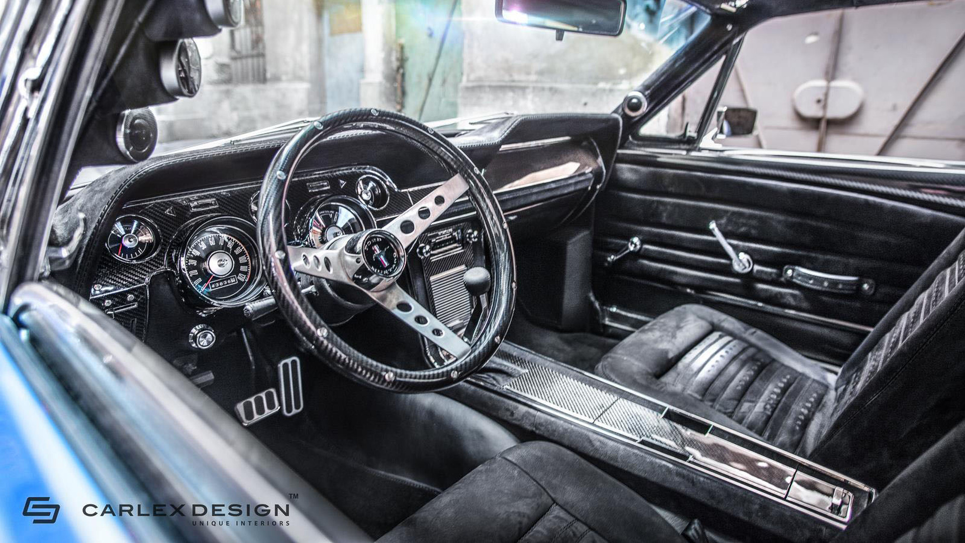 Carlex Design creates a modern interior for 1967 Ford Mustang