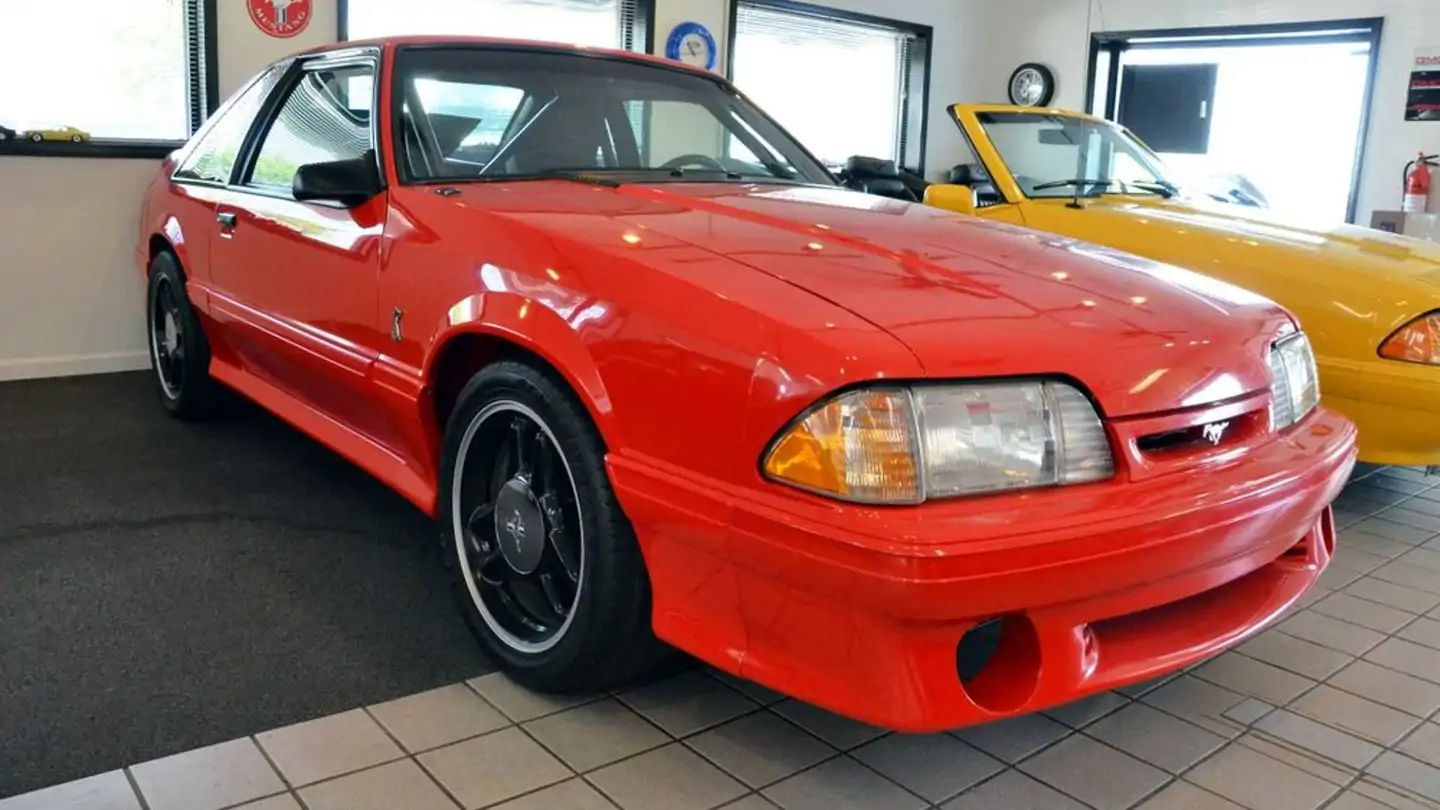 This Mustang Cobra R Prototype should have been destroyed