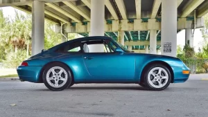 Teal Porsche 993 Targa eBay Find Is Pure '90s Nostalgia