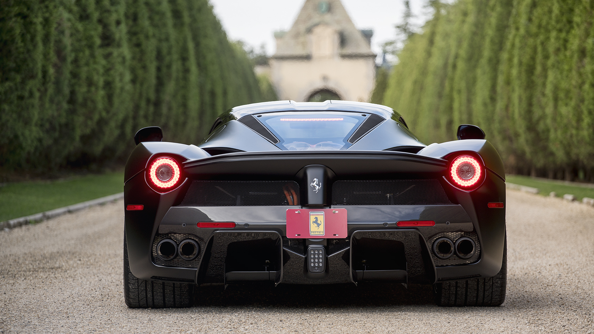 Auction: Matte black LaFerrari "horse of hell" sells for $4.7M