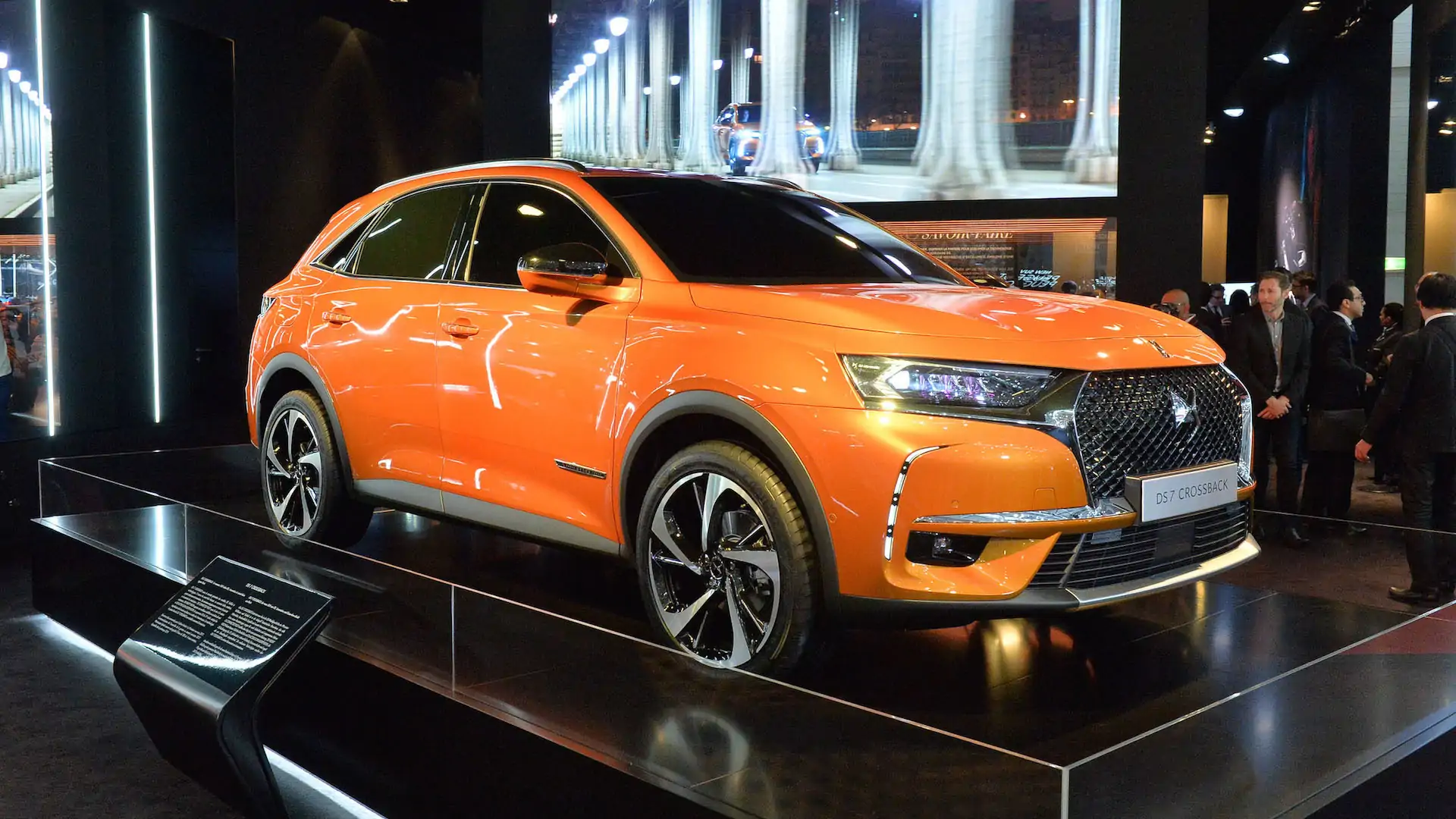 Geneva: The new DS 7 Crossback displays its elegant lines