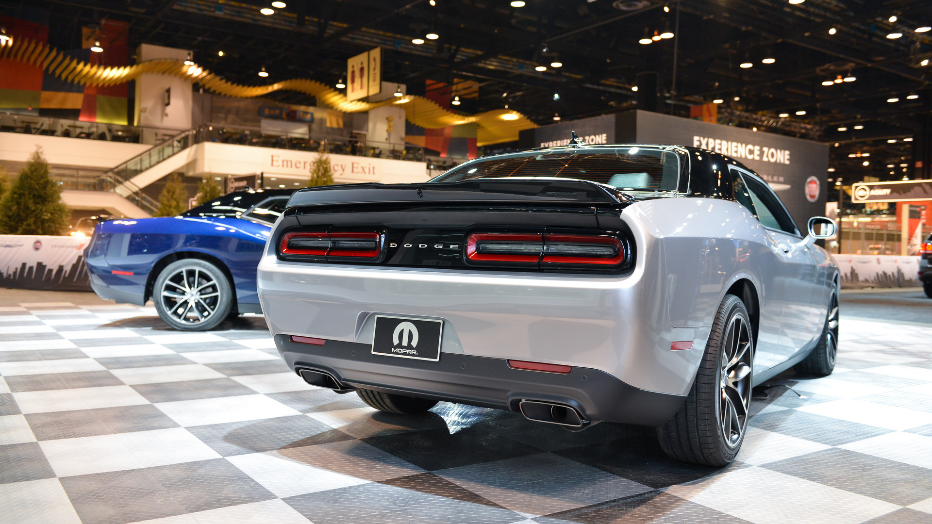 Mopar's Challenger custom-made car features two-tone hand-applied paint