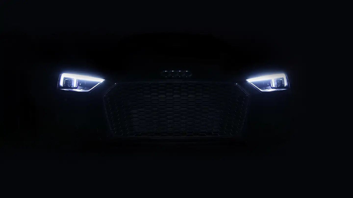 Frickin' Laser beam Headlights now standard on Top R8