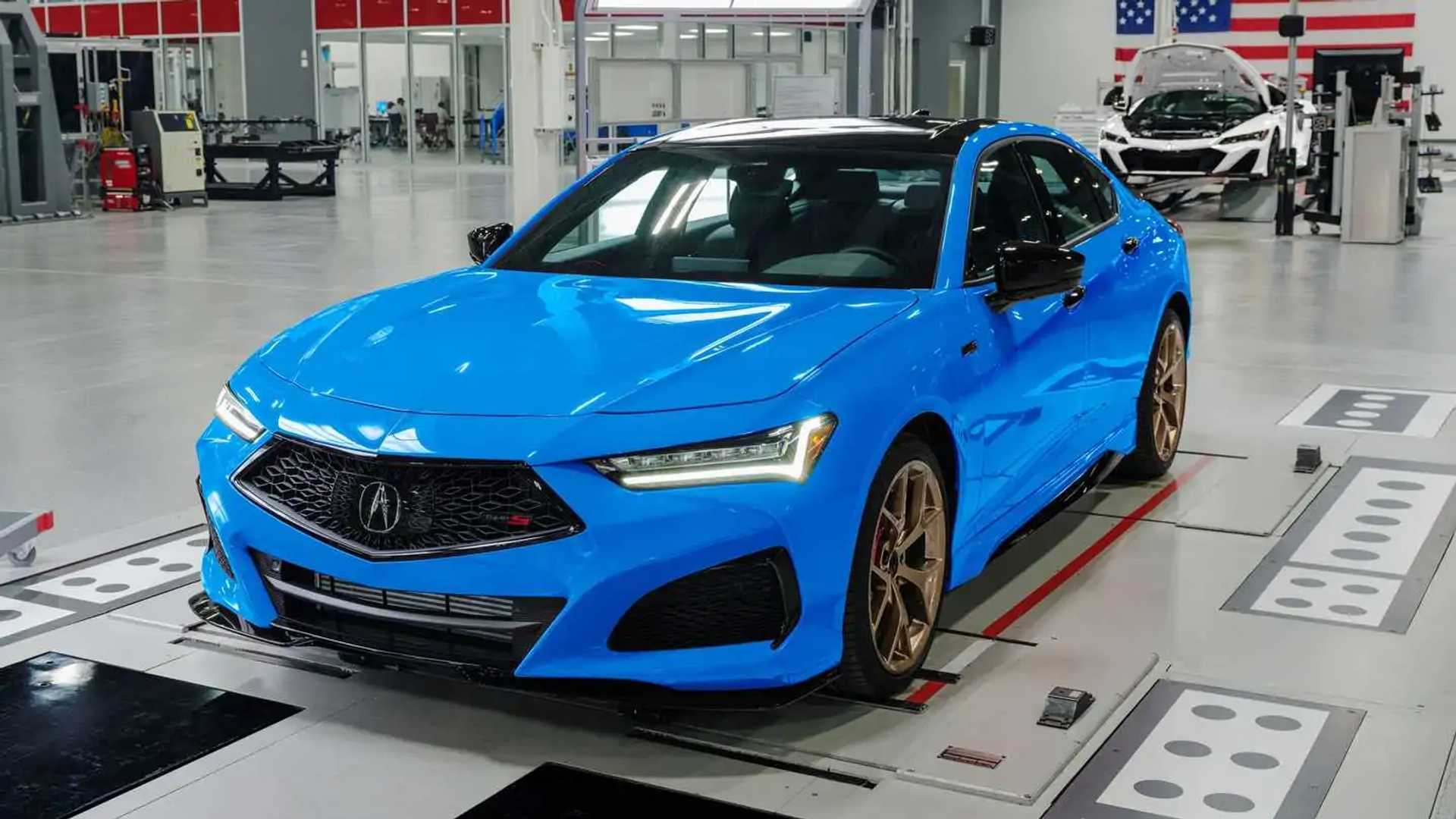 2023 Acura TLX TypeS PMC Edition Debuts in NSX Colors, Carbon parts