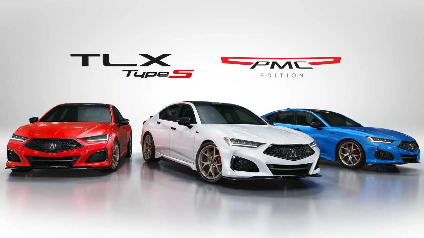 2023 Acura TLX TypeS PMC Edition Debuts in NSX Colors, Carbon parts