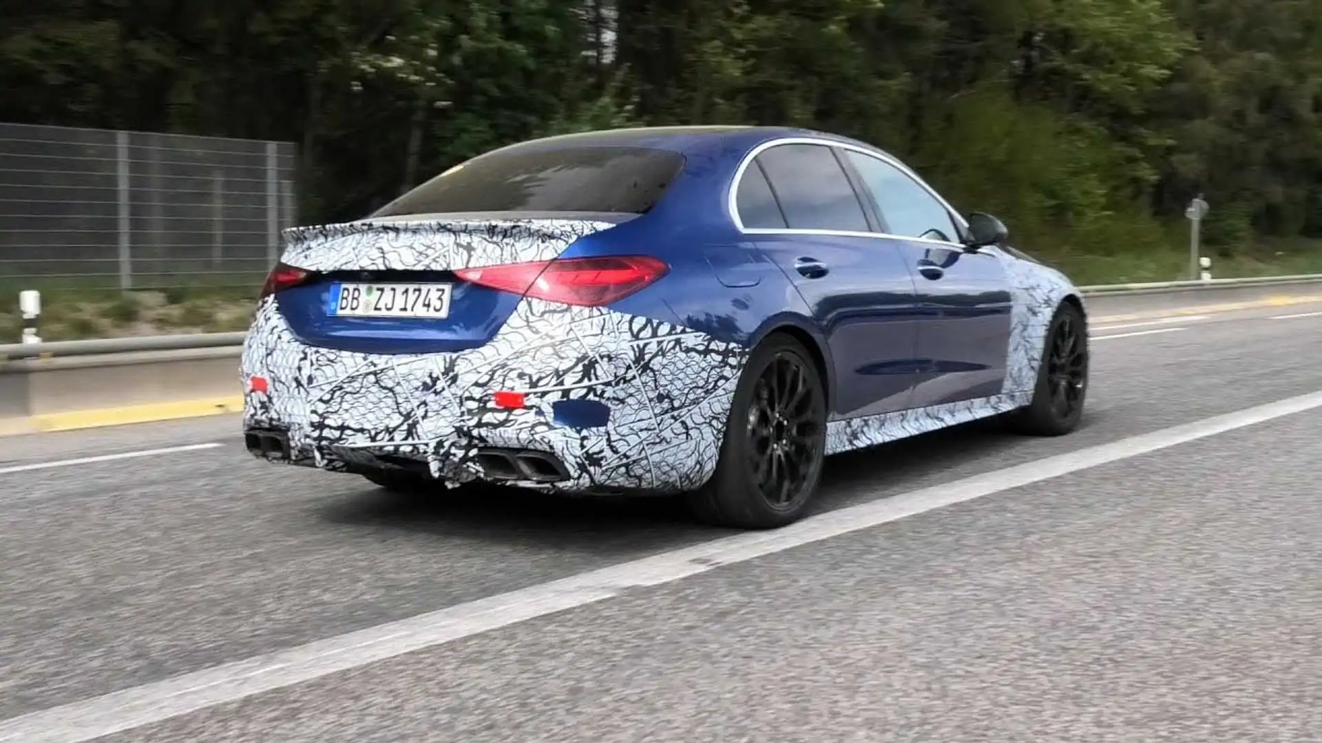 2023 AMG-C63 Tests 4-Cylinder Engine at The Nurburgring