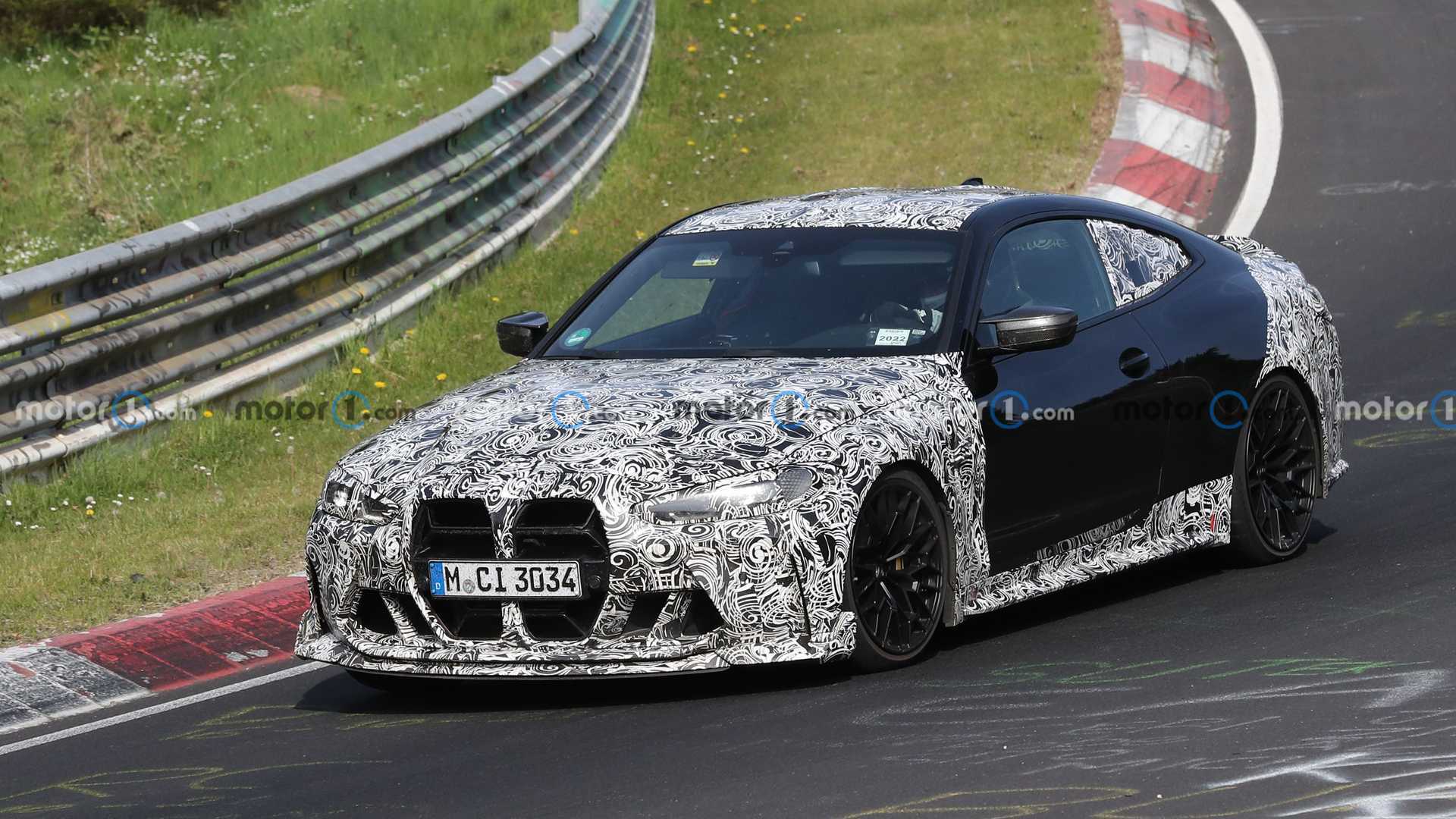 2023 BMW M4 CSL New Spy Photos 