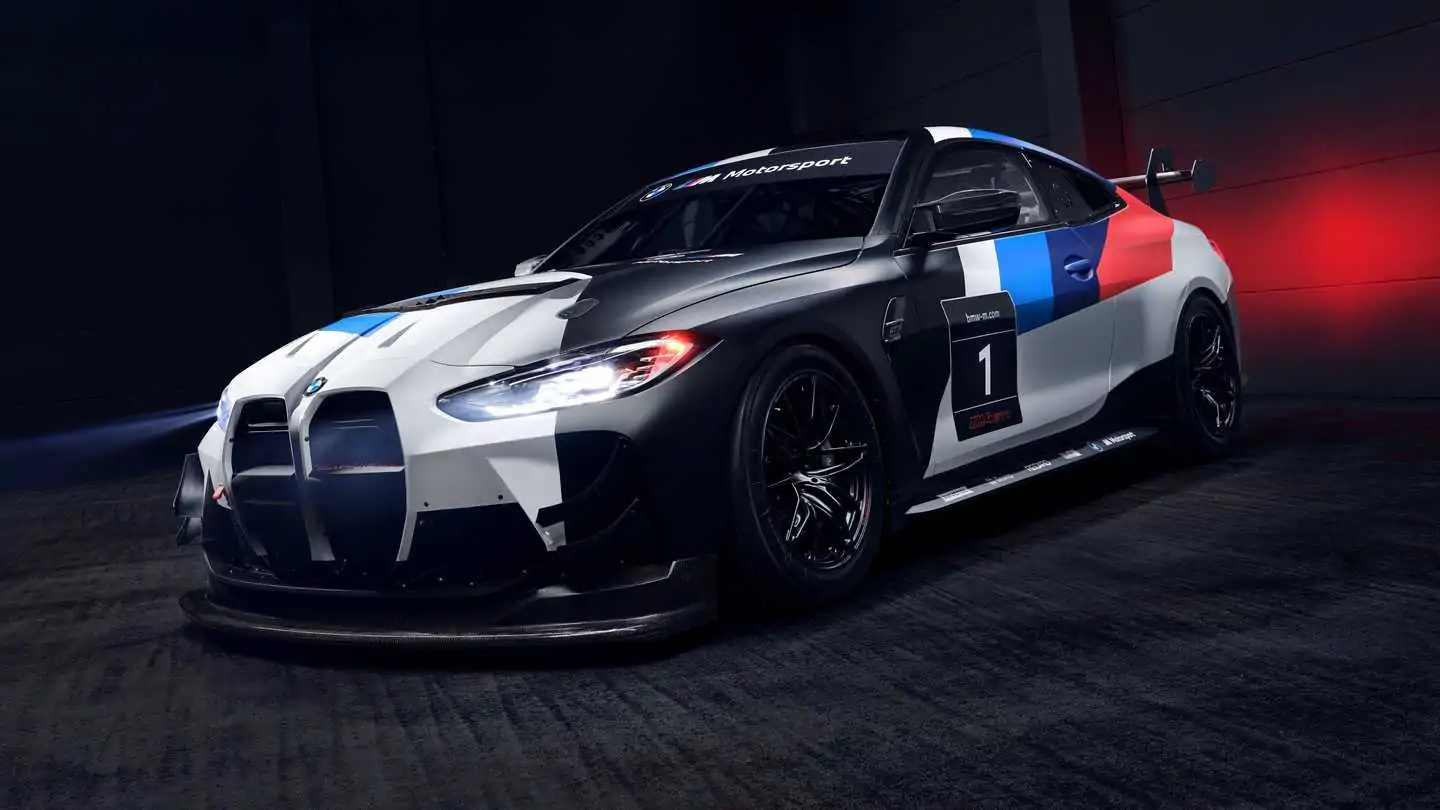 2023 BMW M4 GT4 Race Car Gets Heated Windscreen and Air Conditioning