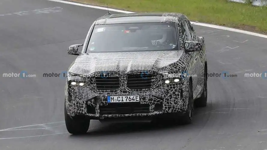 2023 BMW XM Shows Wide Hips With Thinner Camo