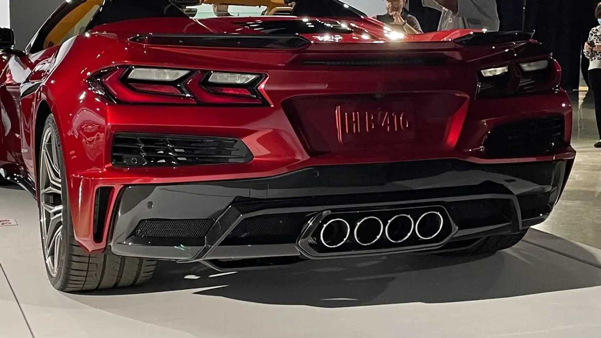 2023 Chevrolet Corvette Z06 demonstrates its Demonic Exhaust Note