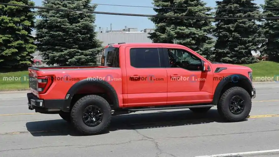 Ford F-150 Raptor Spied without Camo, Other Than One Spot On Grille