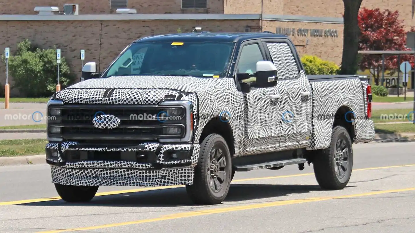 Ford Super Duty Lariat Featured With The Lowest Amount Of Camouflage Ever