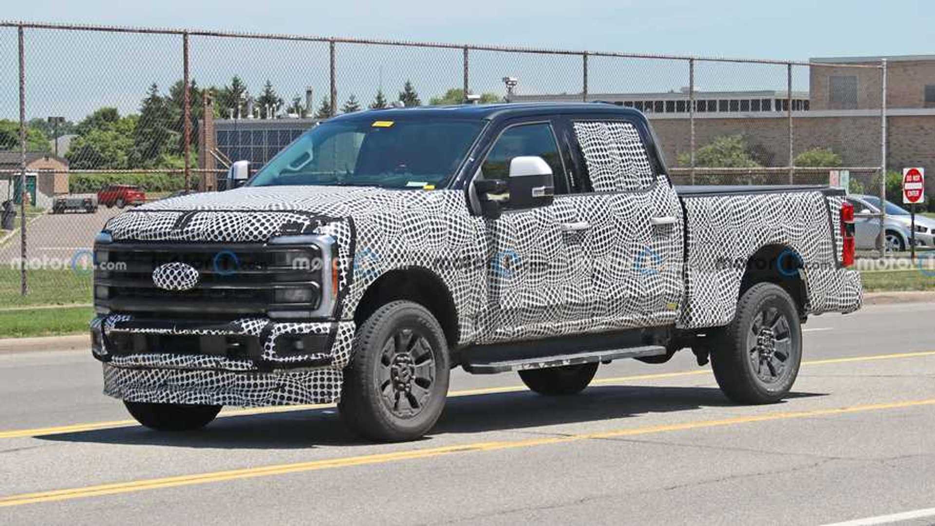 Ford Super Duty Lariat Featured With The Lowest Amount Of Camouflage Ever