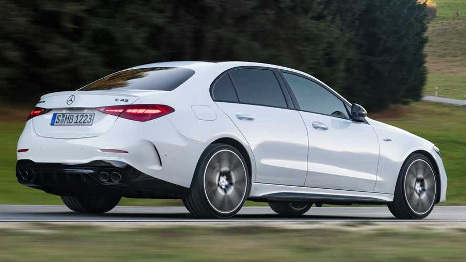 2023 Mercedes AMG C43 Revealed with Turbo 2.0-Liter Making 402 HP