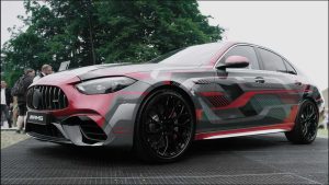 023 Mercedes-AMG C63 Makes A Low-Key Appearance at The Goodwood FoS