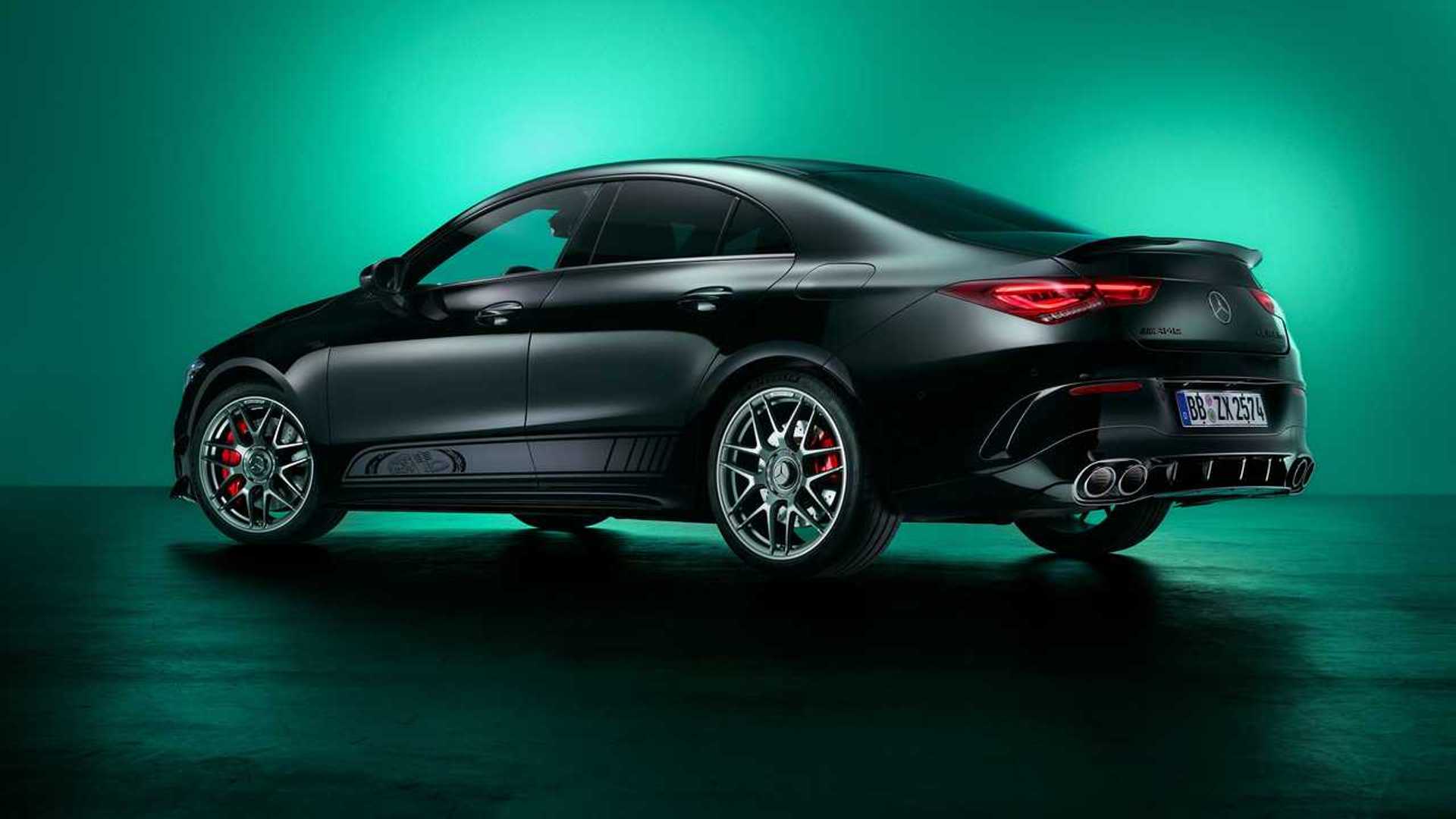 Mercedes- CLA 45 Edition 55 Revealed with Upgrades