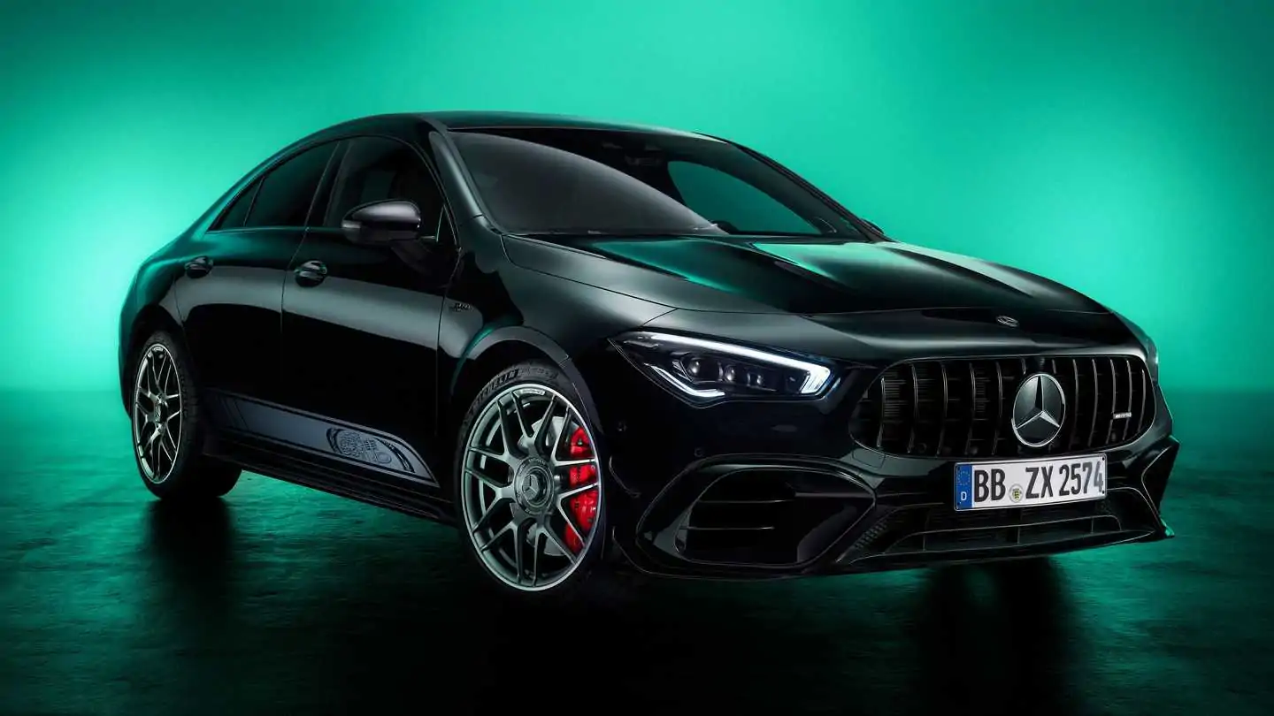 Mercedes- CLA 45 Edition 55 Revealed with Upgrades