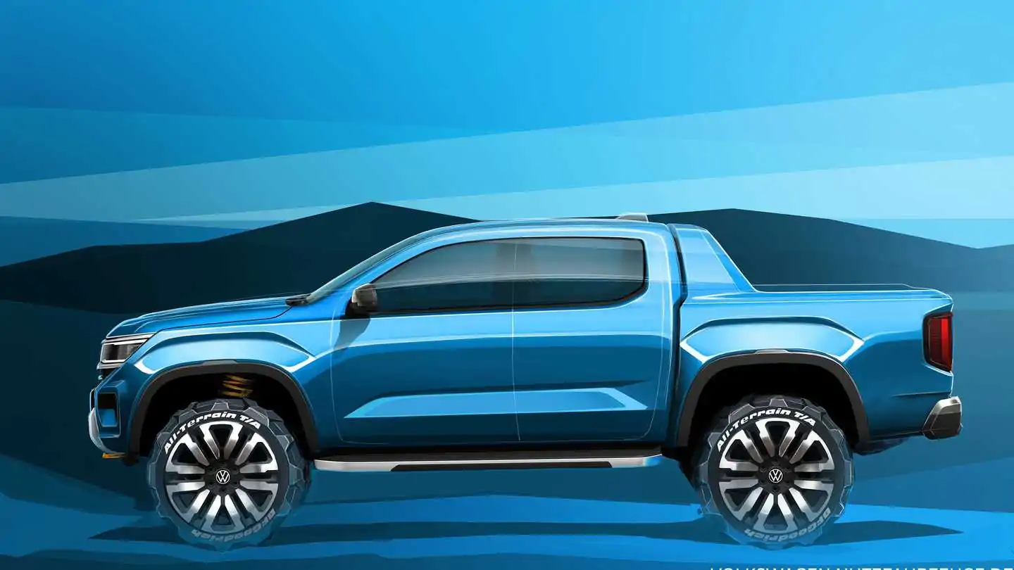 2023 VW Amarok - Design Details in a New Round of Teasers