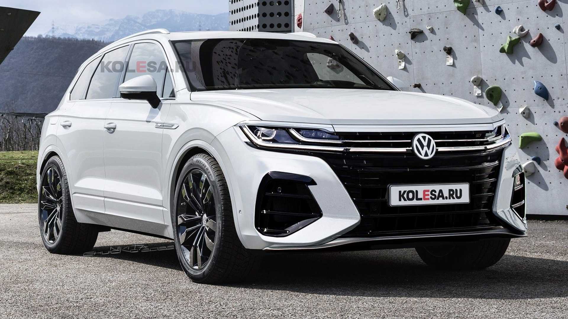  2023 VW Touareg Facelift Revised