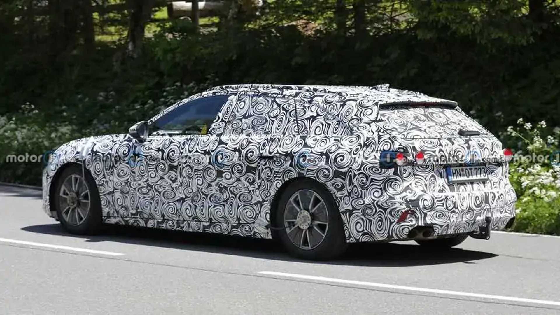 2024 Audi S4 makes a spy photo debut with Wagon Caught Inside and Out