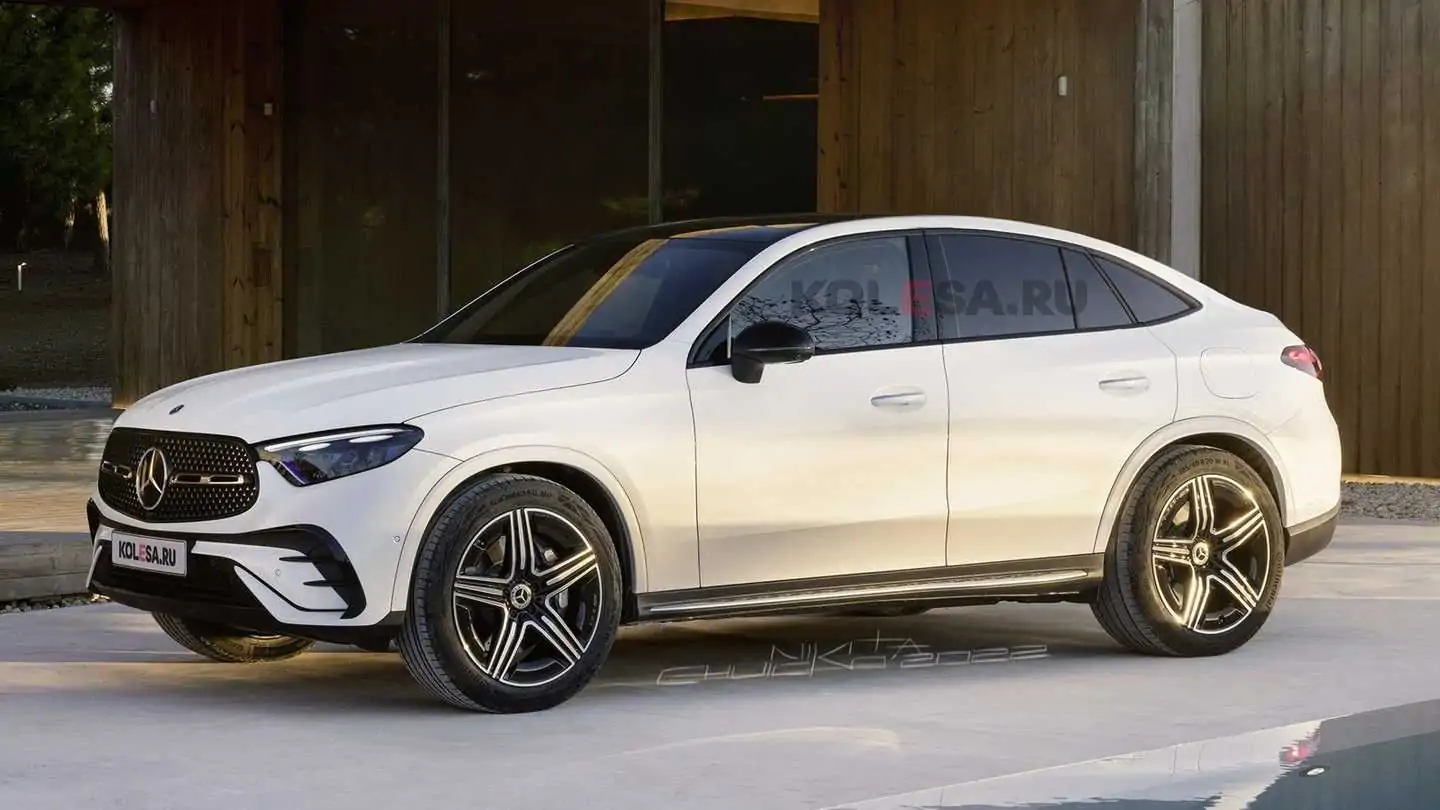 2024 Mercedes GLC Coupe Renovated Based on The New GLC