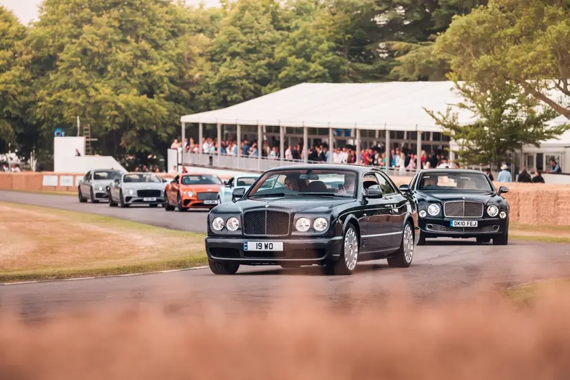 Bentley Presents 40 Years of Turbocharged Models at Goodwood