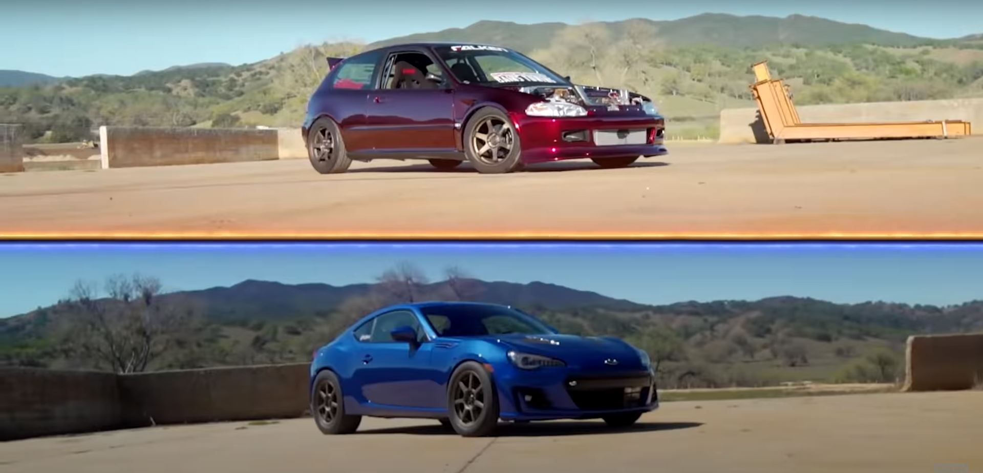 Modded Civic Drag Racing LS Swapped Subaru BRZ is A Tuner's Dream