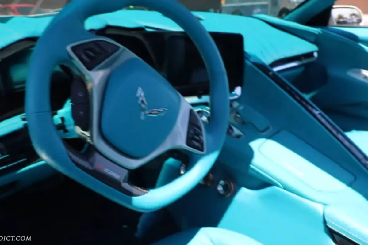 Old Chevrolet Camaro With C8 Corvette Interior Is An Odd Combo