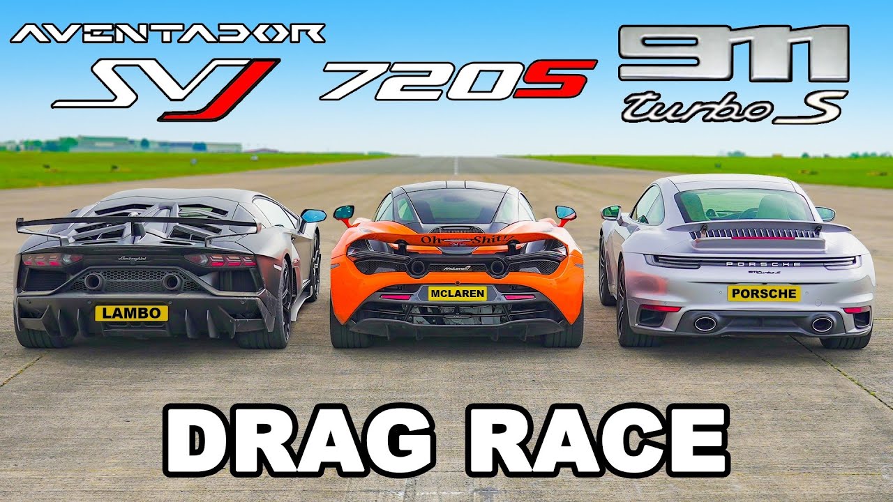 These Supercars Can Beat the Porsche 911 Turbo S in a Drag Race