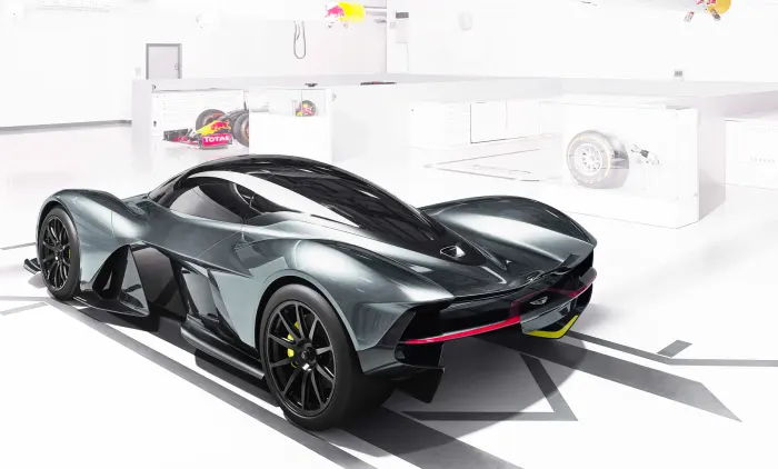 Aston Martin AM RB 001 will be powered by a Cosworth V12 engine of 6.5-liters.