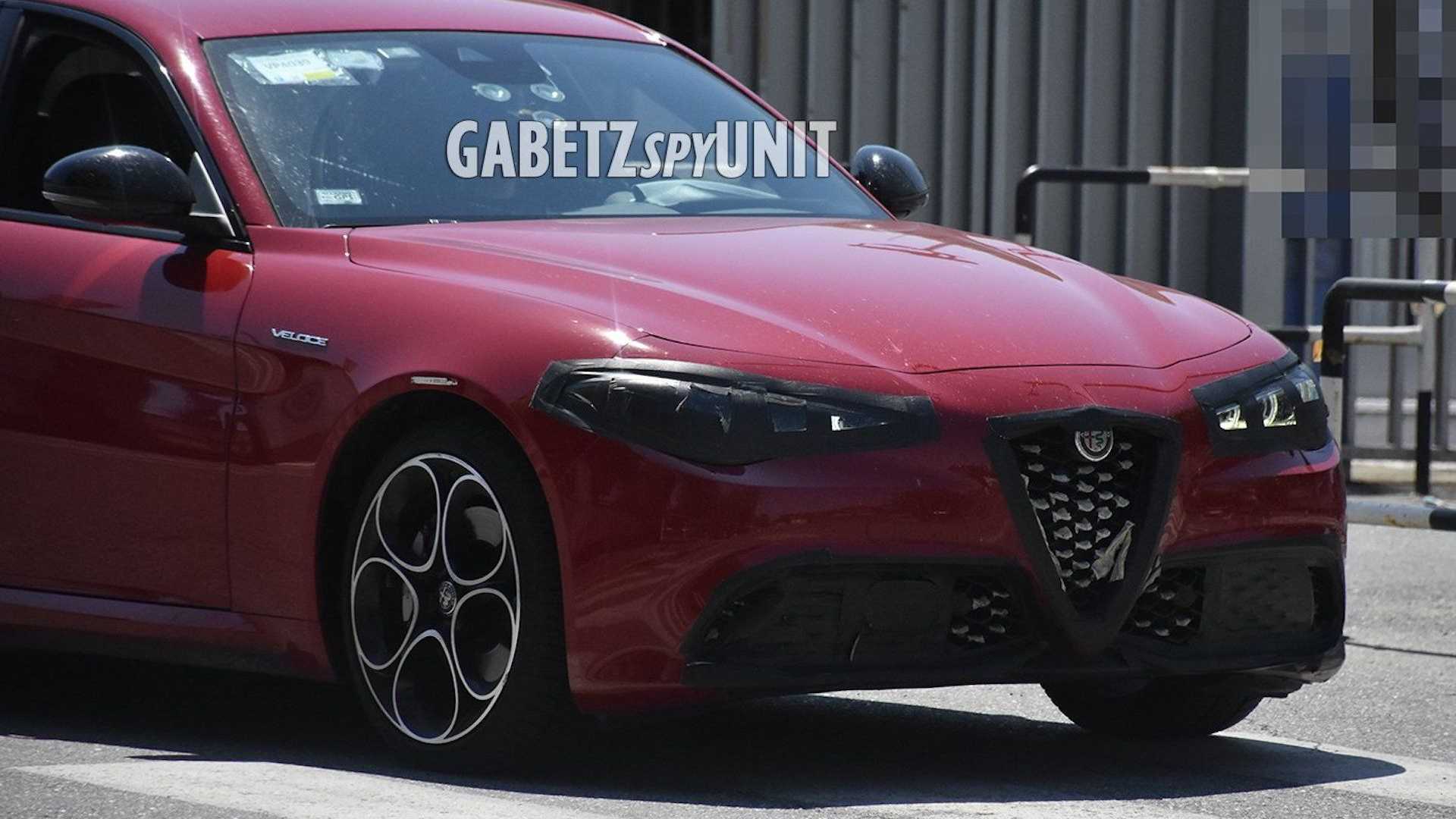 Alfa Romeo Giulia Facelift: Minute Changes at Front