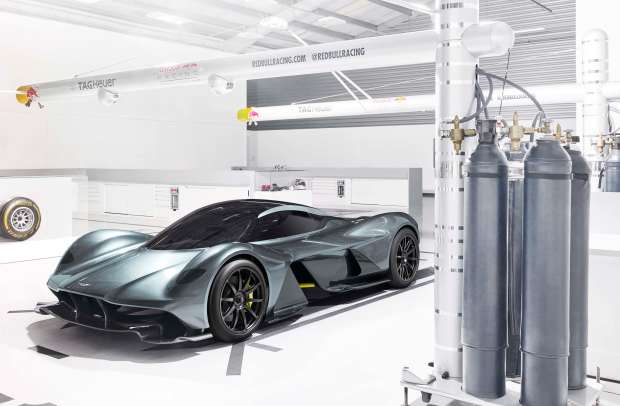 Aston Martin AM RB 001 will be powered by a Cosworth V12 engine of 6.5-liters.