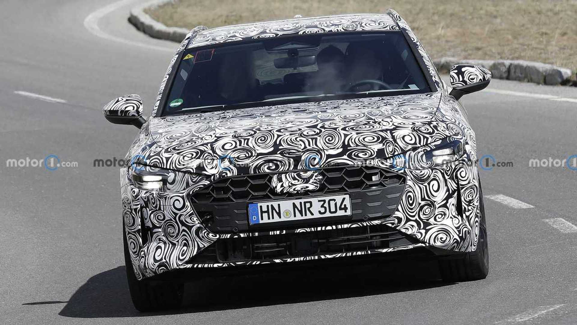 New Audi A4 Avant Spied. Rumors Point to Electric RS E-Tron Version