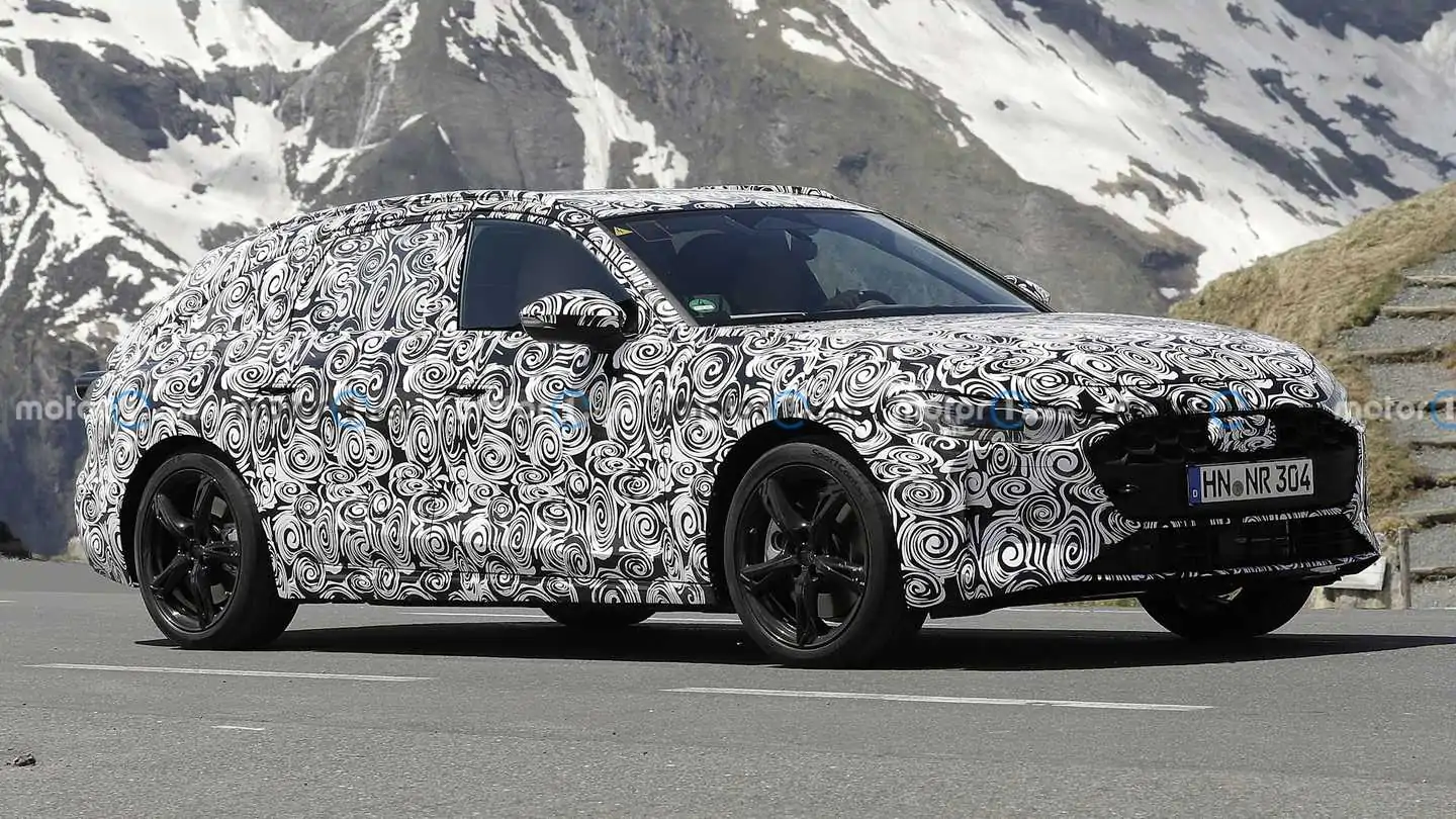 New Audi A4 Avant Spied. Rumors Point to Electric RS E-Tron Version