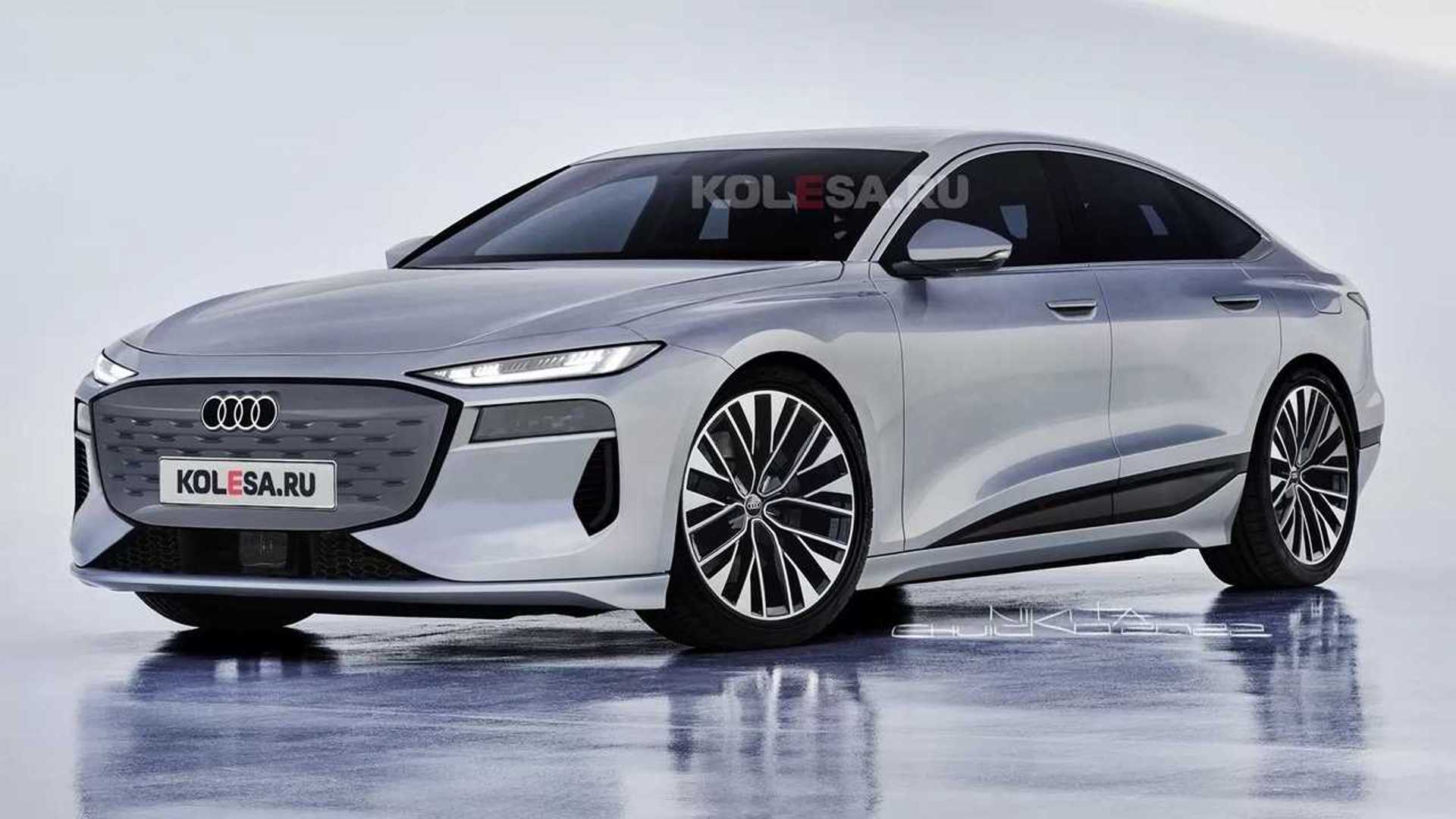   Audi A6 E-Tron Rendering